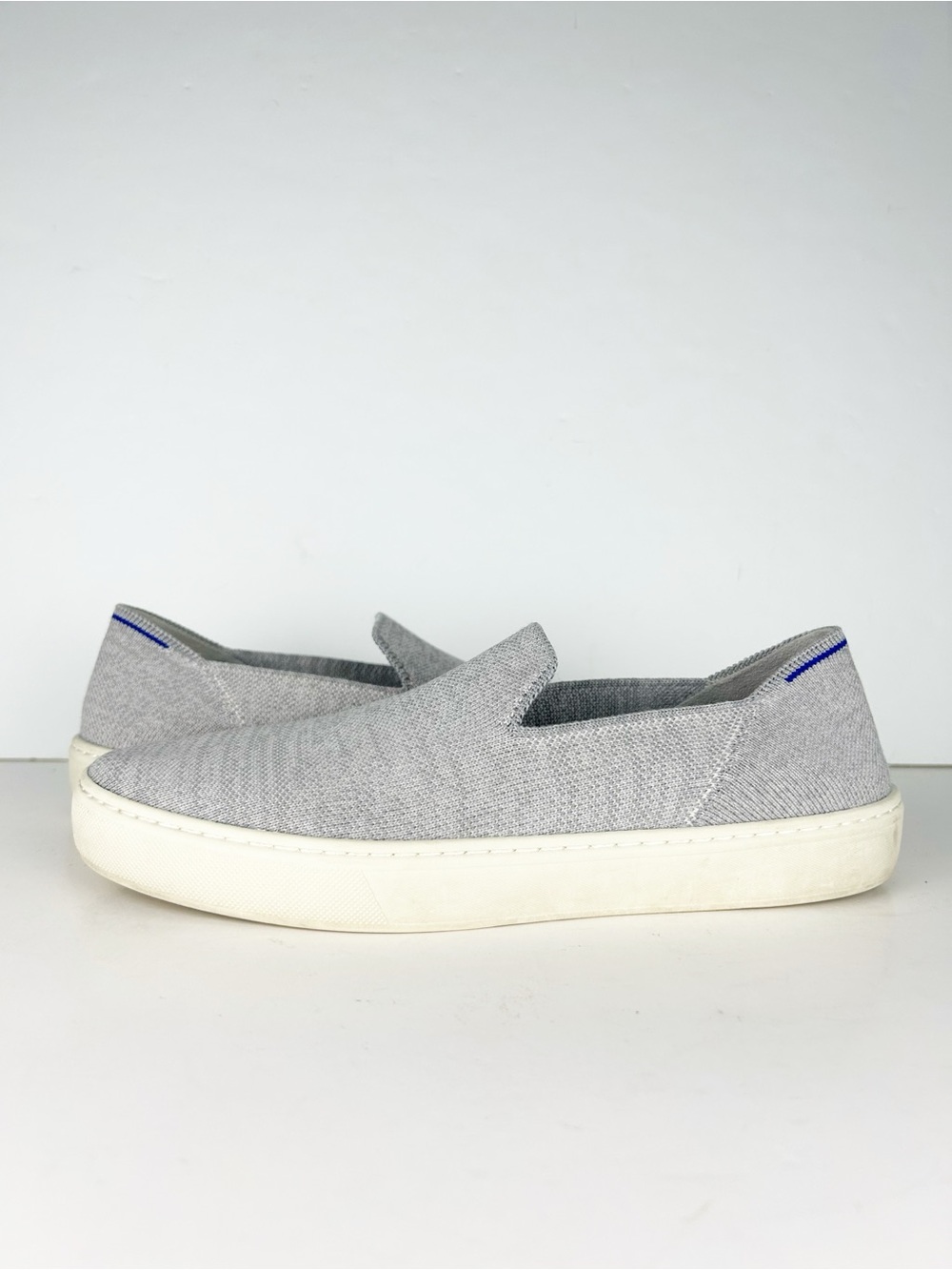 Rothy’s The Original Slip On Sneaker Merino Wool Cloud Gray Sneakers Shoes